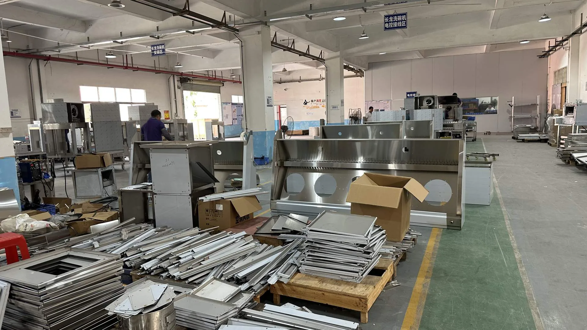 Assembly Line at ProphetChef factory