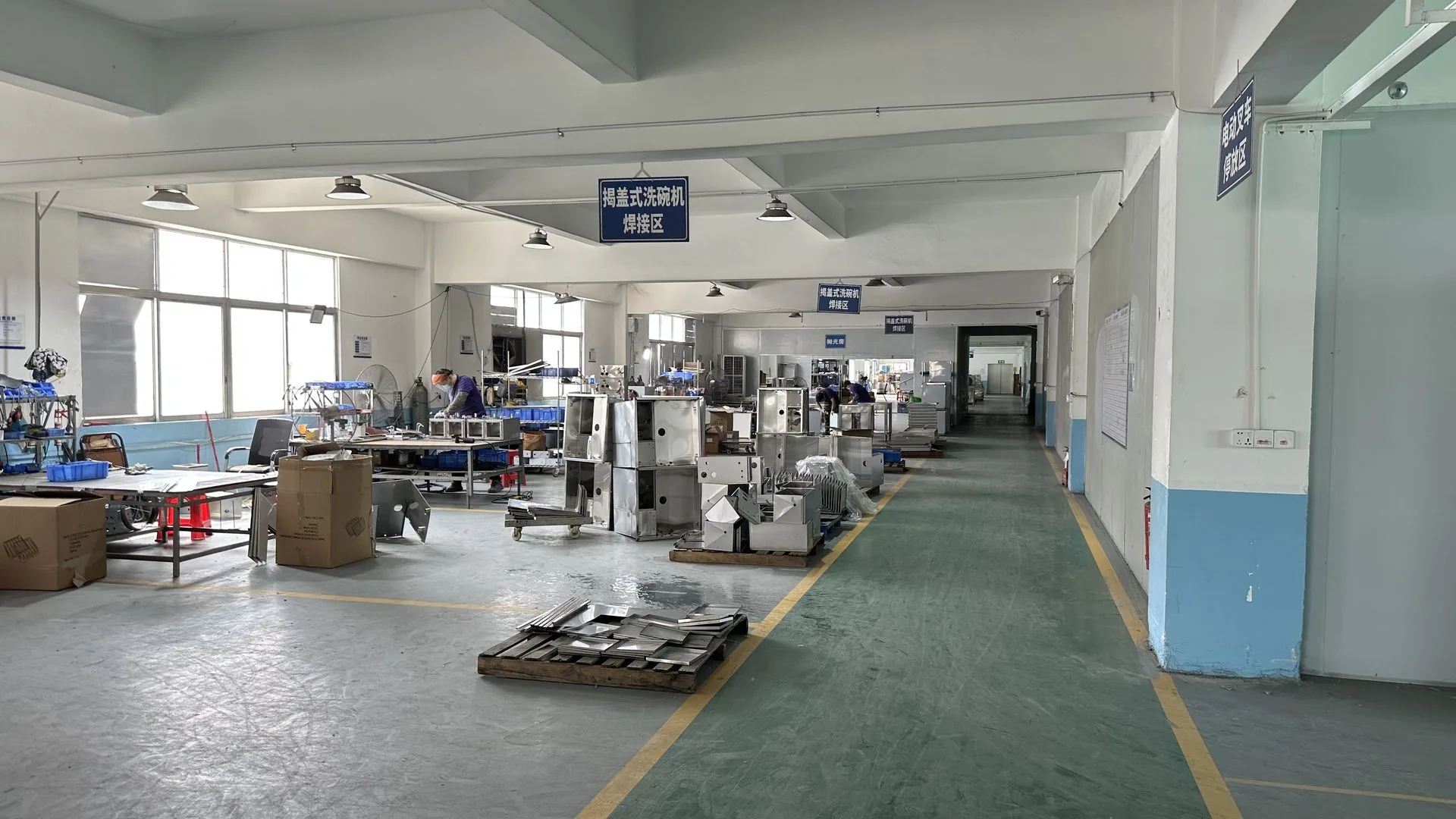 Laser Cutting at ProphetChef factory